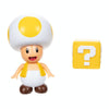 World of Nintendo 4" Action Figure - Yellow Toad with ? Block