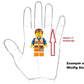 LEGO Harry Potter: Lord Voldemort Minifigure with Nagini