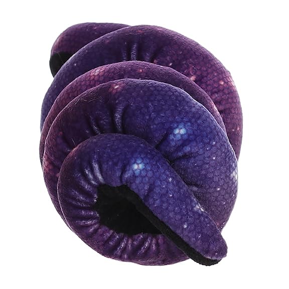 Aurora® Playful Snake Wrist Wranglers™ Twilight Galaxy Snake™ Stuffed Animal - Vibrant Colors for an Eye-Catching Design - Perfect for Kids, Adults