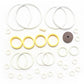 Game Room Guys White Ring Kit for Chicago Coin Riviera Pinball Machine