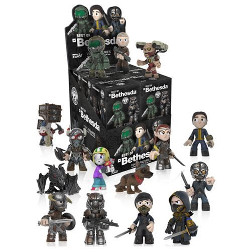Bethesda Mystery Minis Case of 12 Figures - Fallout Elder Scrolls Doom Skyrim