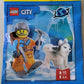 LEGO City: Arctic Explorer Minifigure with Husky Ages 6+