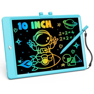 ORSEN LCD Writing Tablet 10 Inch, Colorful Doodle Board Drawing Pad for Kids, Toddler Toys for 3 4 5 6 7 8 Year Old Girls Boys Gifts (Blue)