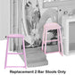 Replacement Part for Barbie Doll Dreamhouse Dollhouse Playset HMX10 - Replacement 2 Pink Barstools