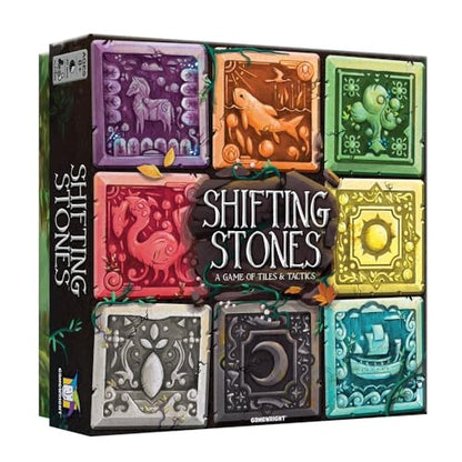 Gamewright - Shifting Stones - A Visual, Decision-Making Family Strategy Game of Tiles, Cards, and Tactics, 8 years +