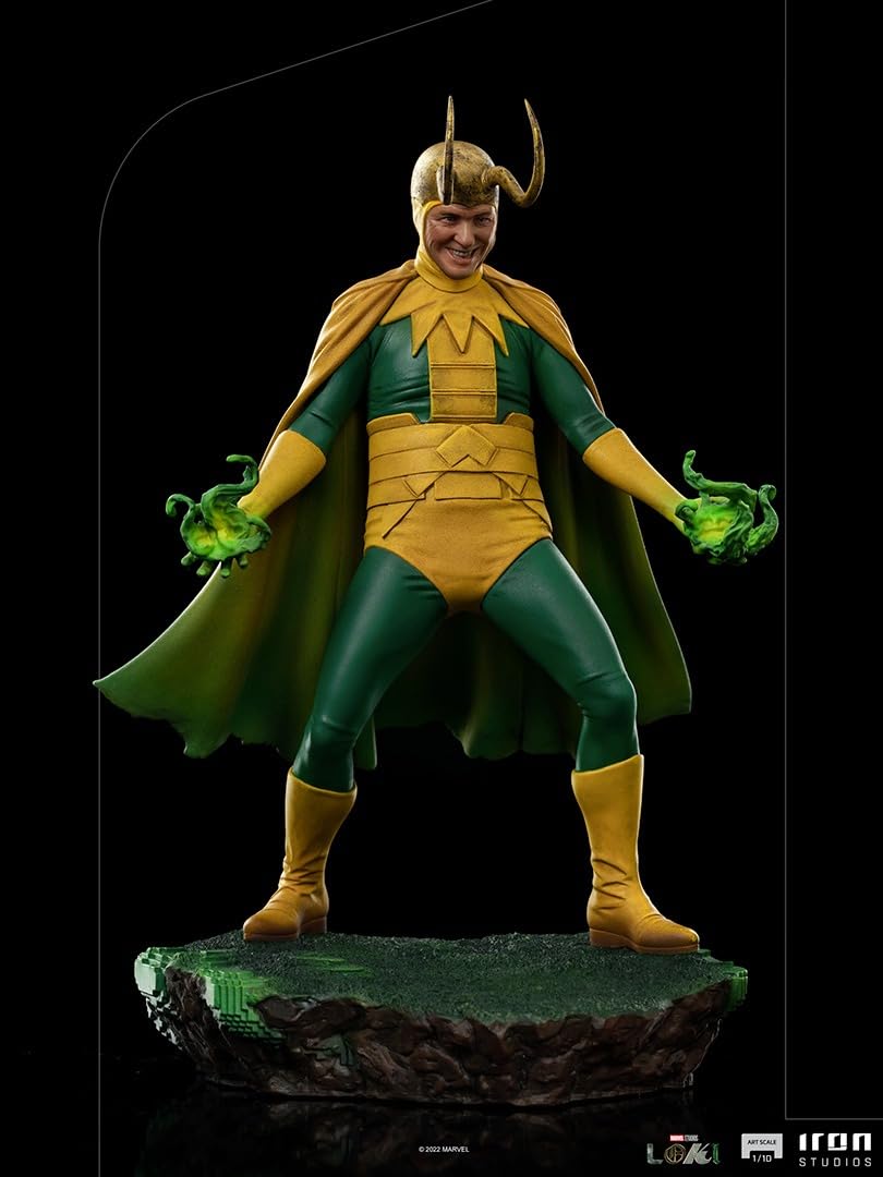 Iron Studios Collectible Statue Loki - Classic Loki Variant 1/10 BDS Art Scale 21cm 8.2 inches Multicolor Polystone