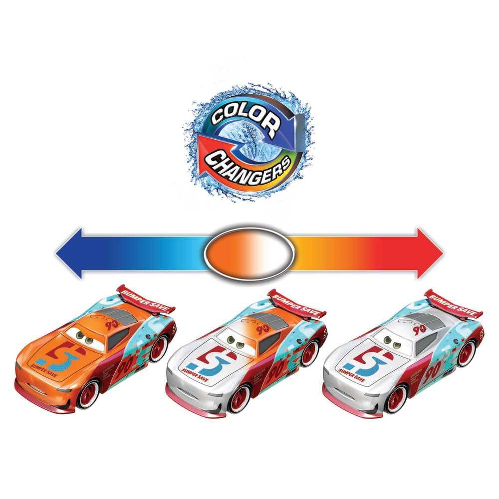 Disney Cars Toys Color Change Vehicles, Repeat Color Transformation with Warm & Cold Water, Character Cars from Movie, Gift for Kids 3 Years & Older