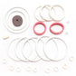 Game Room Guys 1977 Williams Rancho Pinball White Rubber Ring Kit