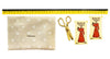 Melody Jane Dollhouse Material Pattern Scissors & Tape Measure Sewing Dressmaker Accessory