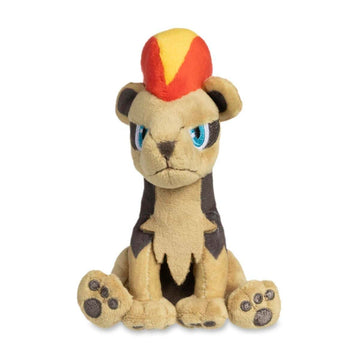 Pokémon Center: Pyroar (Female) Sitting Cuties Plush, 5 ¾ Inch