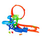 Hot Wheels Stunt Track Mid-Air Crash & 1:64 Scale Die-Cast Toy Car