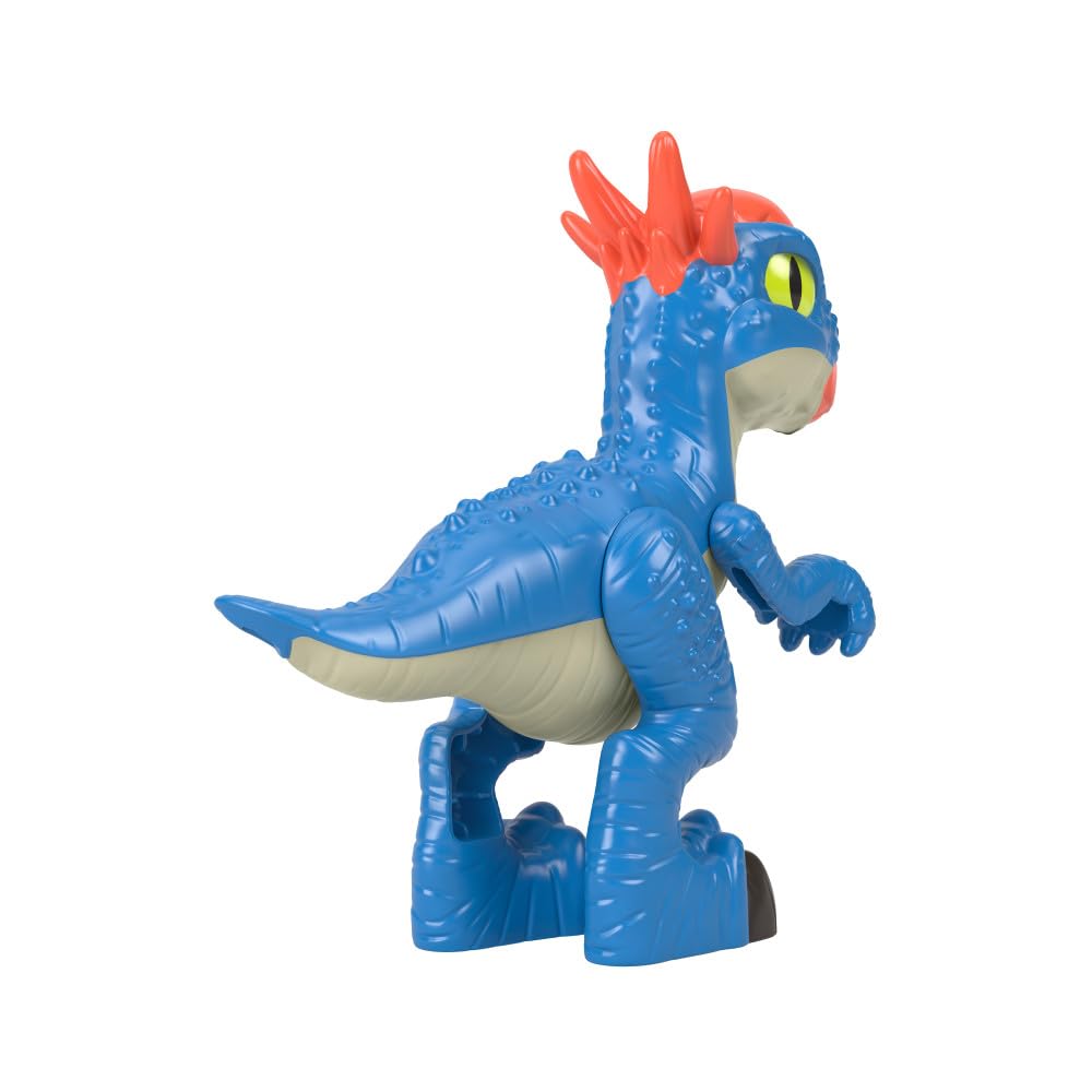 Fisher-Price Imaginext Jurassic World Dinosaur Toy Stygimoloch XL Poseable 10-Inch Figure for Pretend Play Kids Ages 3+ Years