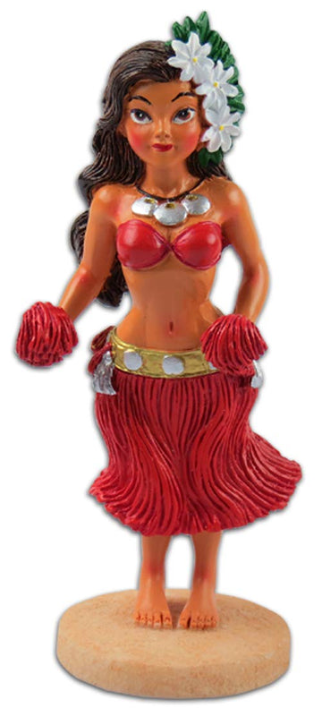 KC Hawaii Napua Tiare Hula Girl Miniature Dashboard Doll