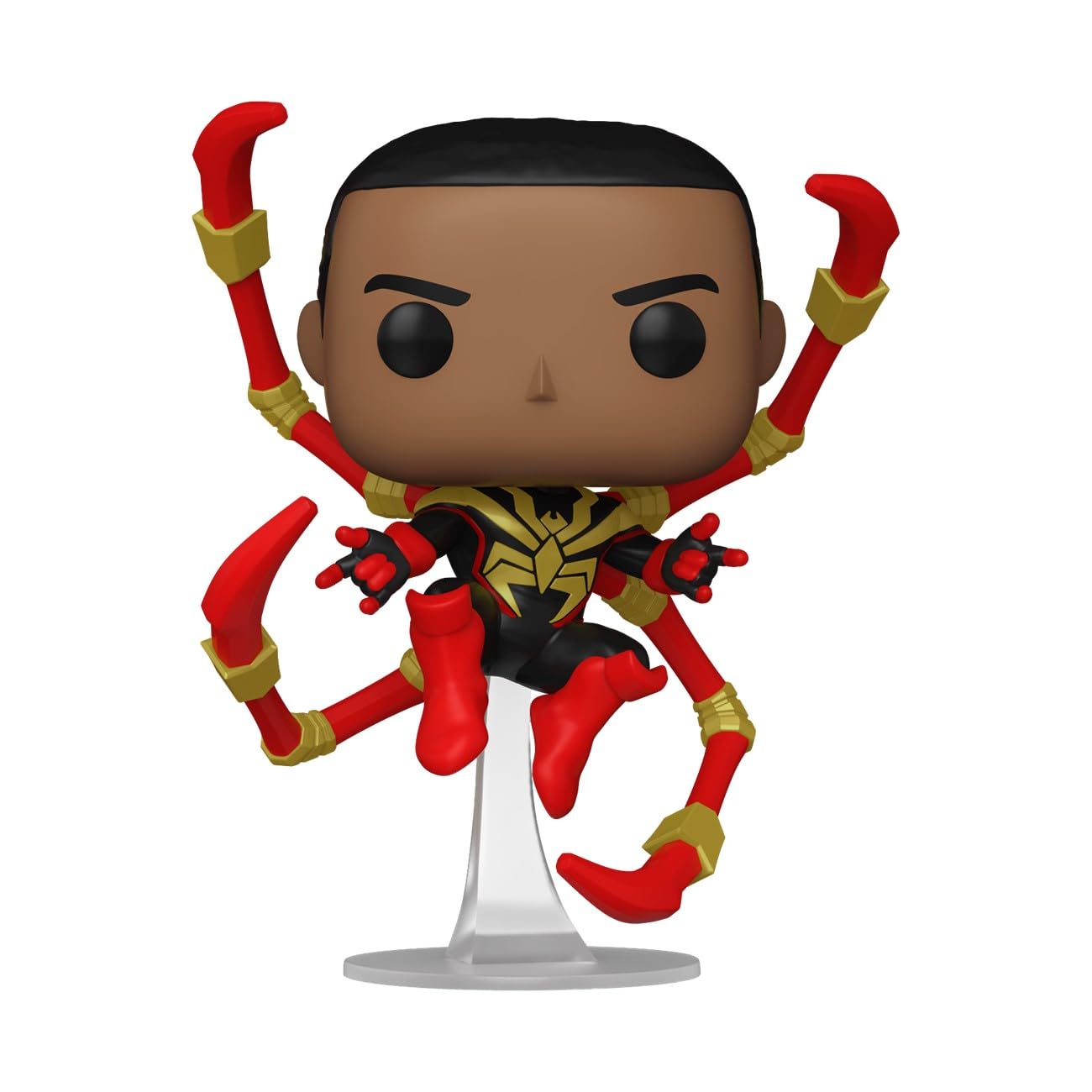 Funko POP Marvel: Spider-Man Comics - Miles Morales Iron Spider - 1/6 Odds for Rare Chase Variant - Marvel Comics - Collectable Vinyl Figure - Gift