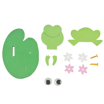 3D Frog On A Lillypad Floating Ck-12 - Crafts for Kids and Fun Home Activities