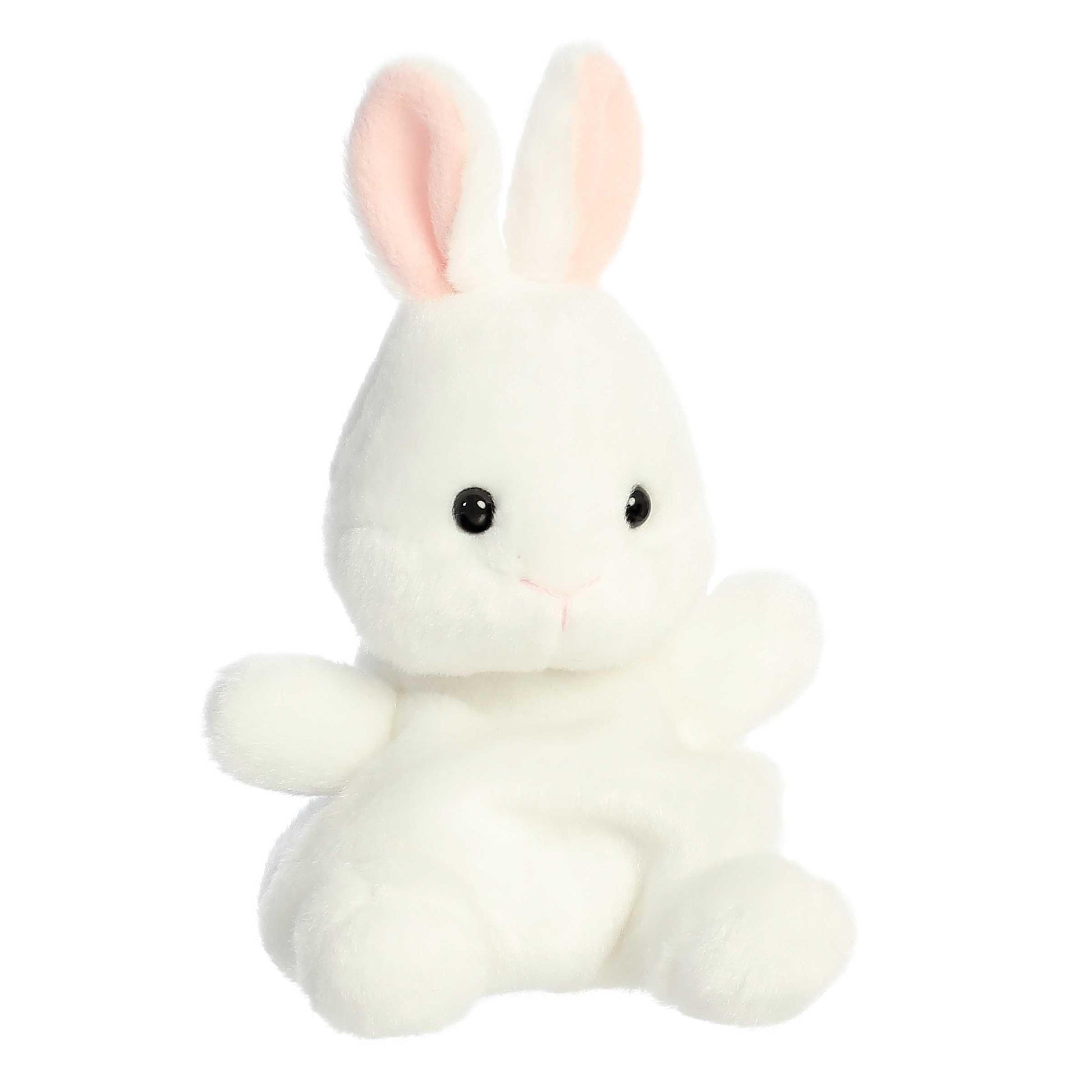 Aurora® Adorable Palm Pals™ Cottontail Bunny Stuffed Animal - Fun Collectible Plush for Kids and Adult Collectors - Perfect for Decorating Rooms