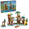 LEGO Friends Adventure Camp Tree House Building Toy - Pretend Play Toy Figures & Playsets for Girls & Boys, Ages 8+ Years - with 5 Mini Dolls & 5
