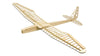 Dancing Wings Hobby Balsa Wood Electric Glider F16 Sunbird Remote Control Laser Cut Kit Un-Assembled for Adults (F1602)