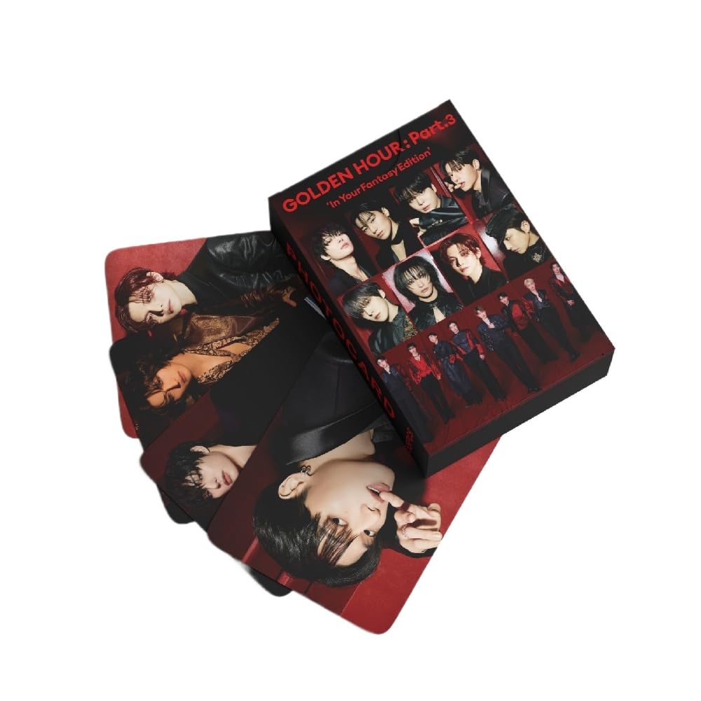 ATEEZ Golden Hour: Part.3 in Your Fantasy Lomo Card & Sticker Set - Photocards for ATINY (Lomo Card)