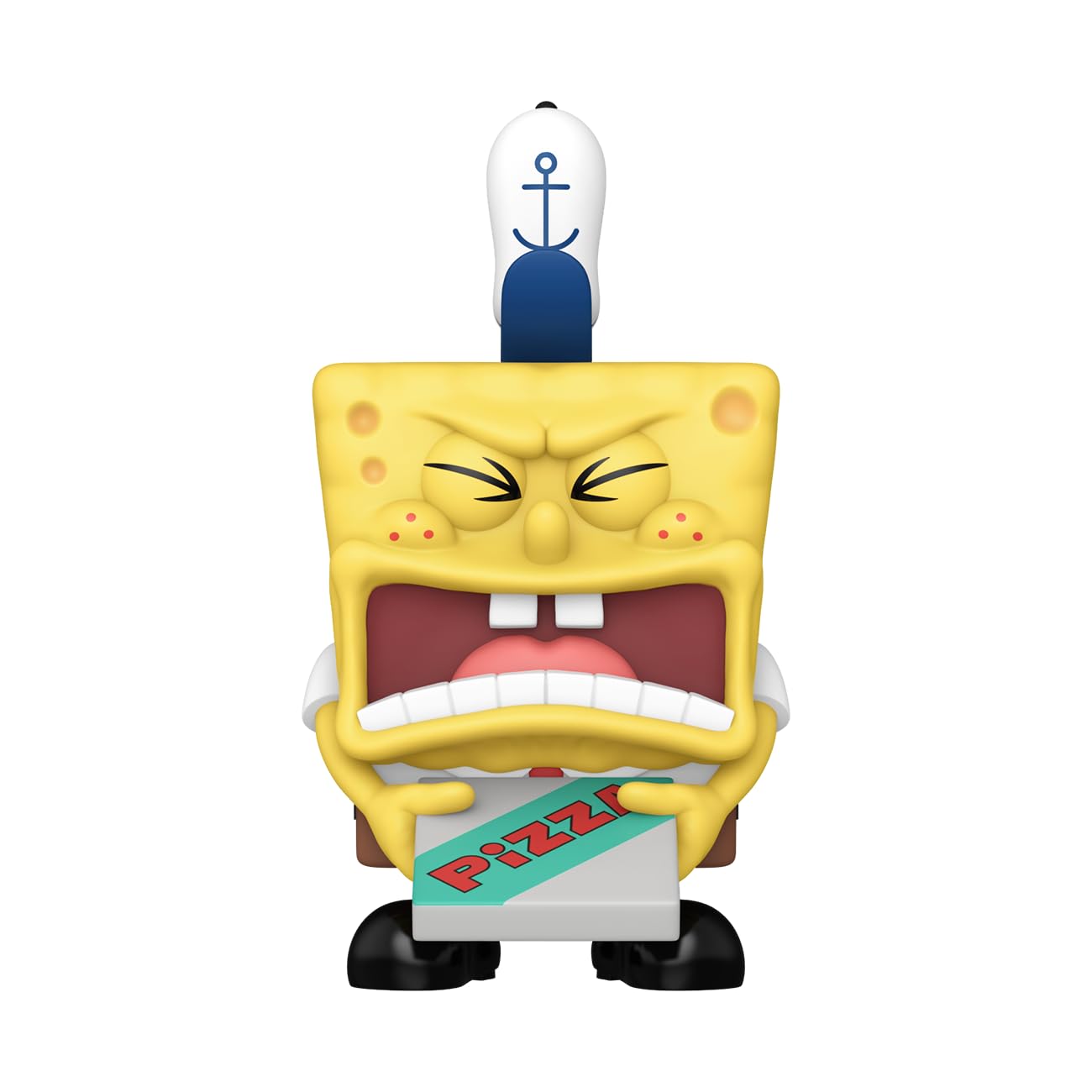 Funko POP! TV: Spongebob Squarepants 25th Anniversary - Spongebob Squarepants with Pizza -Collectable Vinyl Figure - Gift Idea - Official Merchandise