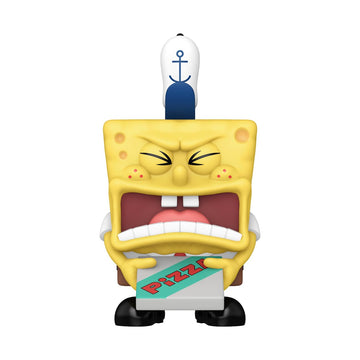 Funko POP! TV: Spongebob Squarepants 25th Anniversary - Spongebob Squarepants with Pizza -Collectable Vinyl Figure - Gift Idea - Official Merchandise