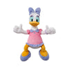 Disney Store Official Daisy Duck Medium Soft Toy for Kids, Cuddly Character with Fuzzy Texture and Embroidered Details in Pink and Purple Dress