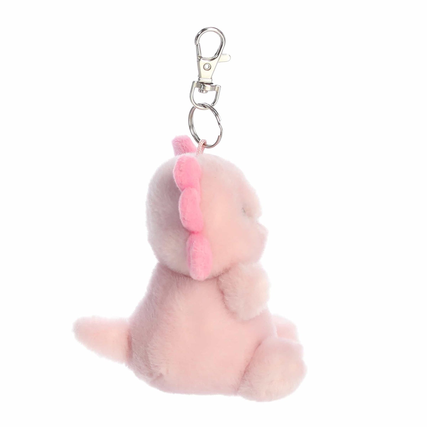 Aurora® Adorable Palm Pals™ Ax Axolotl™ Clip-On- Fun Collectible Plush for Kids and Adult Collectors - Perfect for Backpacks and Birthday Gifts - Pink