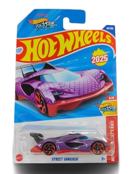 Hot Wheels Street Shrieker, Let's Race Series 3/5, 1:64 Scale Diecast