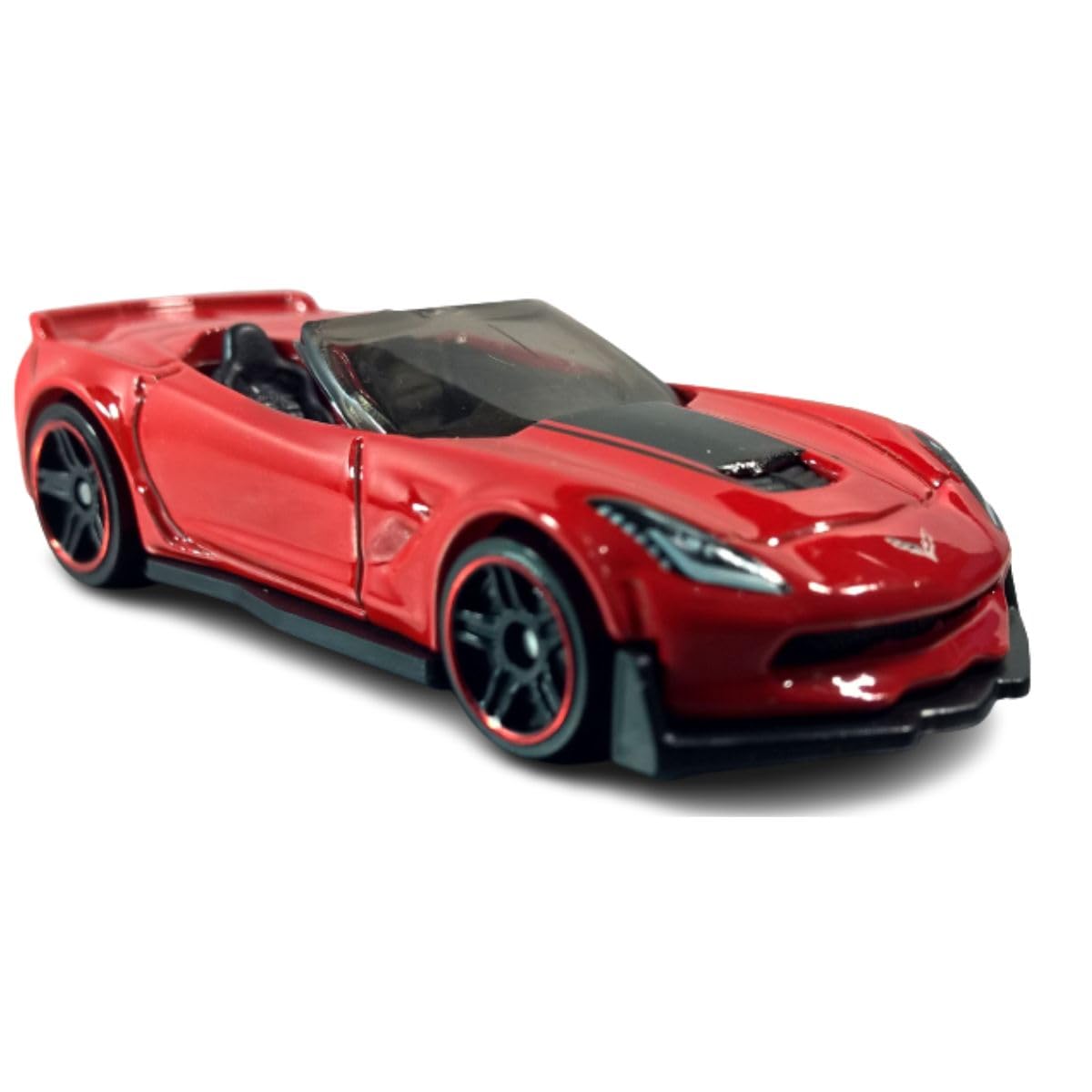 Hot Wheels Corvette C7 Z06 Convertible, HW Roadsters 4/10 Red