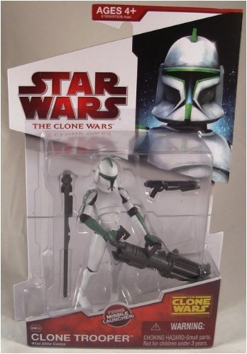 Star Wars Clone Trooper 41st Elite Corps Clone Wars Action Figure