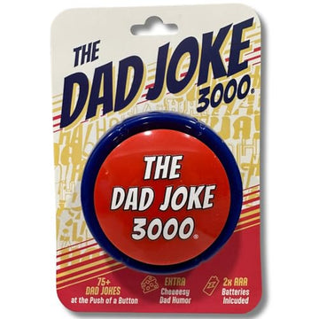 Gifts for Dad and Fathers - Features 75+ Extra Funny Dad Jokes at The Push of a Button - Dad Gifts from Daughter, Dad Birthday Gift, White Elephant