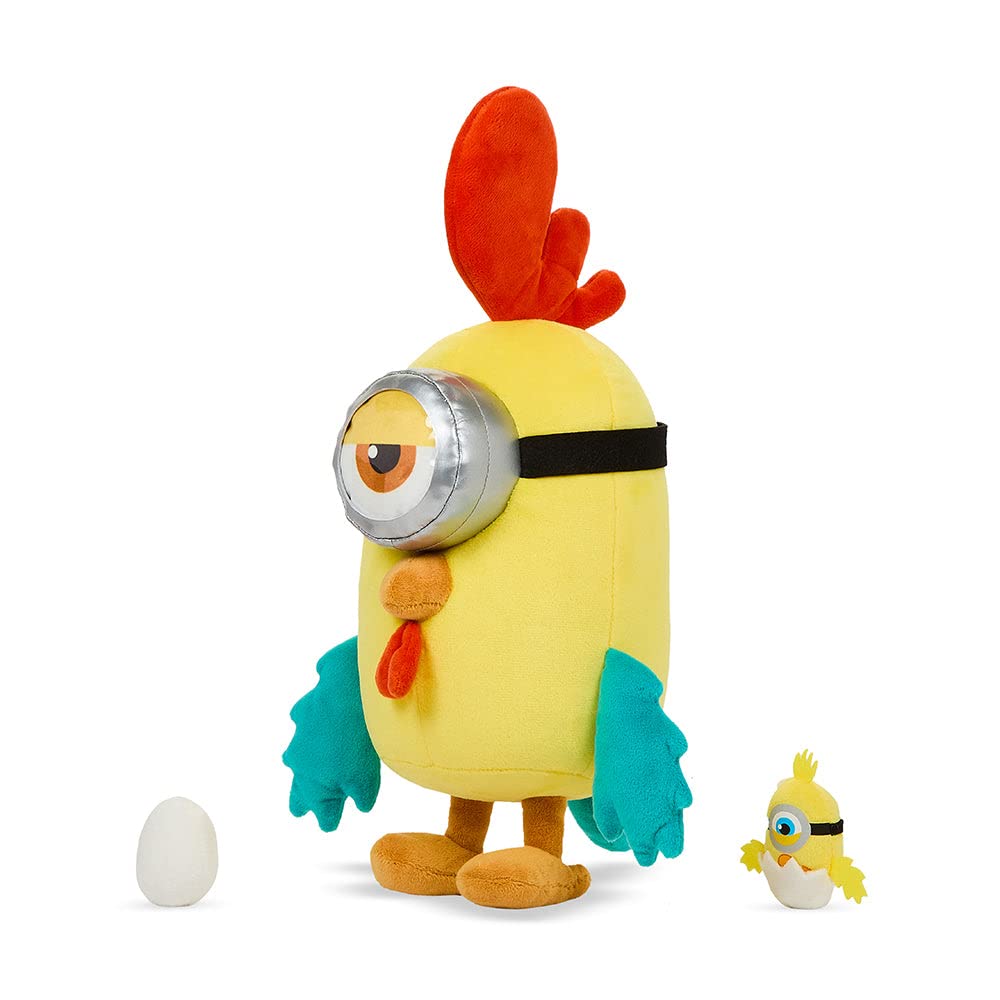 Kidrobot Minions: The Rise of Gru Minion Chicken Interactive Plush