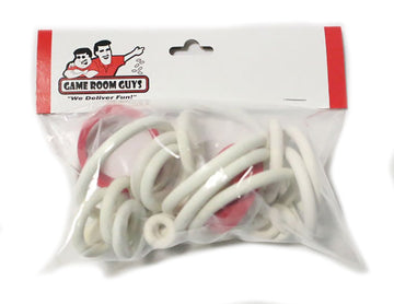 Game Room Guys Williams Fan-Tas-Tic Pinball White Rubber Ring Kit