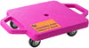 Hurtle Scooter Board for Kids with Safety Handles - Heavy Duty Gym Floor Scooter with 360° Wheels for PE, Indoor Active & Sensory Play - Supports 200