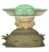 Funko Pop! Deluxe: Mandalorian - The Child (Grogu) Using The Force (Lights and Sounds) Collectible Vinyl Bobblehead