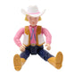 Fisher-Price Replacement Part Loving Family Farm and Dollhouse Lily Gray Horse Playset K6781 - Replacement Blonde Girl Western Horseback Cowgirl Rider