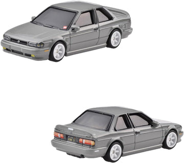 Hot Wheels HYF04 Premium 2-Pack '91 Nissan Sentra SE-R/Nissan Silvia (S13) [Mini Car] [3 Years Old and Up]