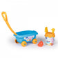 Smoby - Peppa Pig Chariog Gronished: Bucket + Sieve + Shovel + Rake + Sand Mold