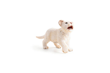 Papo White Lion Cub Figure
