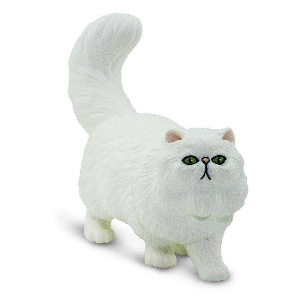Safari Ltd. Persian Cat Figurine - Realistic 3" Cat Figure - Educational Toy for Boys, Girls, and Kids Ages 3+