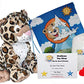 Make Your Own Stuffed Animal Charlie The Cheetah 16"- No Sew - Kit with Cute Backpack!