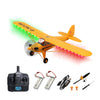 Park10 Toys J3-CUB RC Plane 5CH Remote Control Airplane for Adults 1406 Brushless Motor Outdoor 3D6G Fixed Wing Stunt RC Aircraft with Replaceable