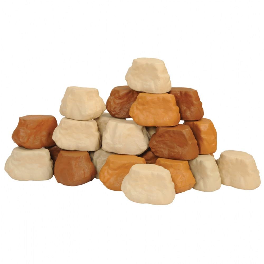 Kaplan Early Learning Company Foam Rock Wall Builders - Set of 25