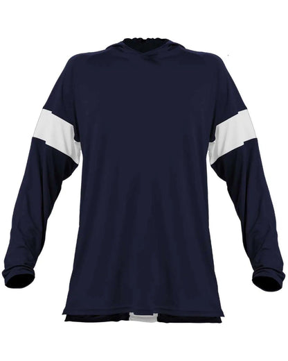 545LSA "CONTENDER" LONG SLEEVE - L - NY/WH