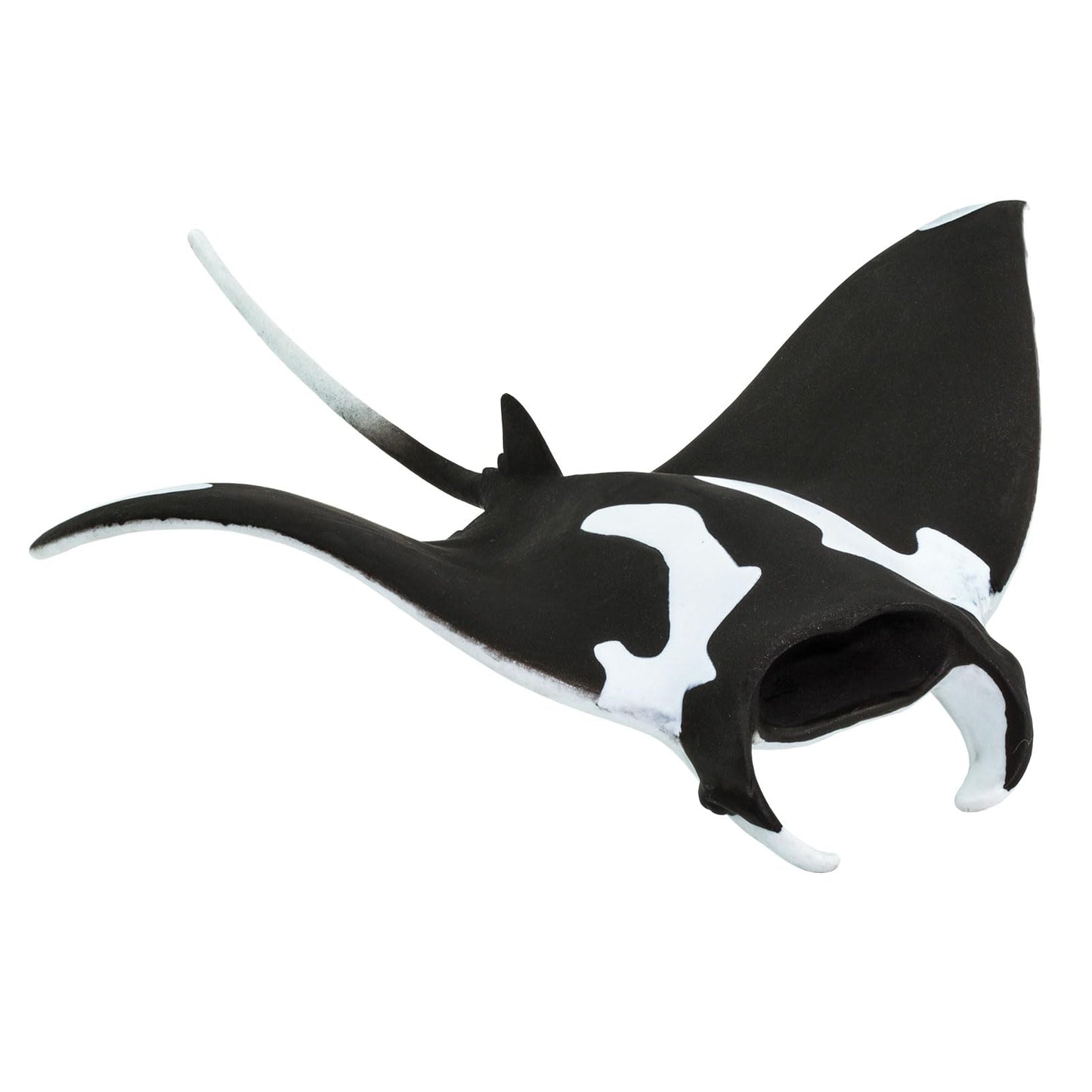 Safari Ltd. Manta Ray Figurine - Hand-Painted, Realistic 5.75" Sea Life Model Figure- Educational Toy for Boys, Girls & Kids Ages 3+