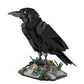 Aetheria Raven Bird Animal Building Set 357 Pieces Animals Bird Bricks Home Office Decor Art Ornament, Creative Construction Collectors & Enthusiasts