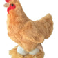 Adore 12" Penny the Hen Chicken with Eggs and Nest Stuffed Animal Plush Toy