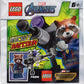 LEGO Marvel Superheroes: Rocket Raccoon Minifigure with Blaster