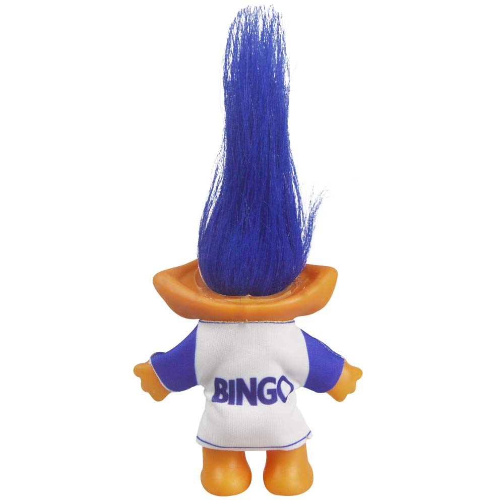 Yintlilocn 3.9" Bingo Vintage Troll Dolls, Lucky Trolls Dolls