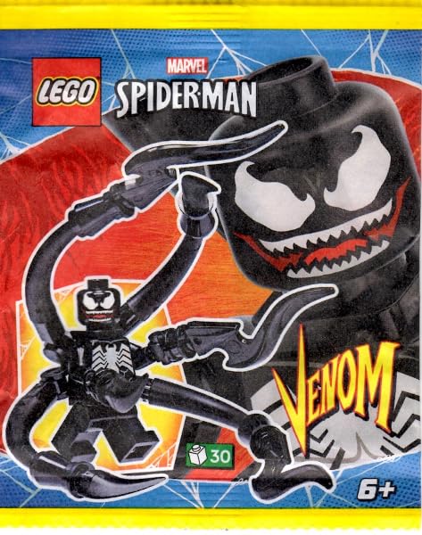 LEGO Superheroes: Venom Minifgure with Long Arms (Appendages)
